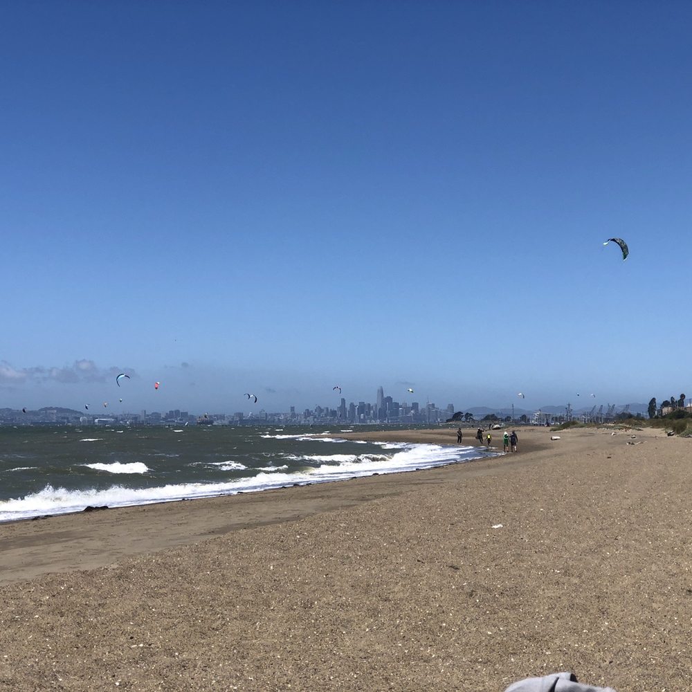 Alameda Beach - Sand and surf - Beaches Near Me - Alameda, California