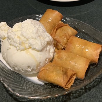 Pacific Thai Cuisine - Fried banana with coconut ice cream - Thai Near Me - Oldsmar, Florida Pacific Thai Cuisine - Fried banana with coconut ice cream - Thai Near Me - Oldsmar, Florida