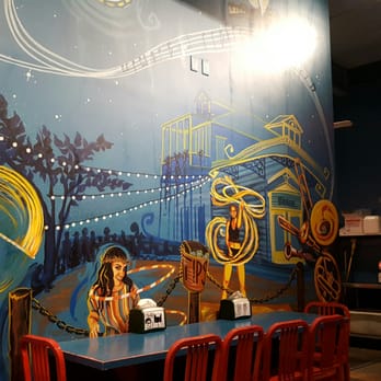 Dat Dog - Mural upstairs - Hot Dogs Near Me - New Orleans, Louisiana