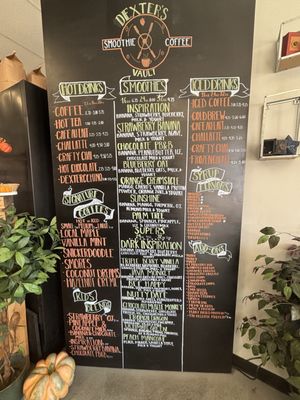 Menu photo 2 Dexters Smoothie Coffee Vault Norwich, CT