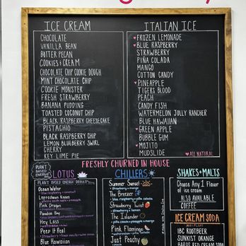 Coastal Chill - Ice Cream Flavors (everything below Banana Pudding, one of their most popular flavors, changes by the week!) - Ice Cream & Frozen Yogurt Near Me - Gulf Breeze, Florida Coastal Chill - Ice Cream Flavors (everything below Banana Pudding, one of their most popular flavors, changes by the week!) - Ice Cream & Frozen Yogurt Near Me - Gulf Breeze, Florida