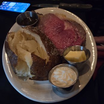 Daniella's Steakhouse - Queen cut prime rib and baked potato - Steakhouses Near Me - Syracuse, New York Daniella's Steakhouse - Queen cut prime rib and baked potato - Steakhouses Near Me - Syracuse, New York