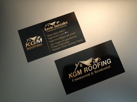 KGM Roofing Logo