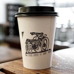 Two Stroke Coffee - mocha w/ oat milk