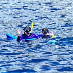Maui Adventure Cruises - My kids having a blast
