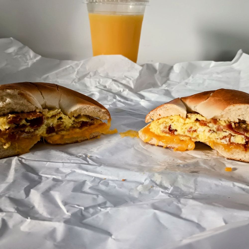 Cafe Vahik - Bacon, Egg, & Cheese Bagel - Coffee & Tea Near Me - La Jolla, California