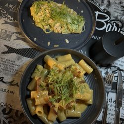 Rooftop at The Art Inn - Rigatoni and linguine