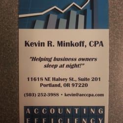 Kevin Minkoff, CPA - Accounting Efficiency Consulting