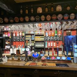 Black Boy Inn - Bar area is standing only @ The Black Boy Inn