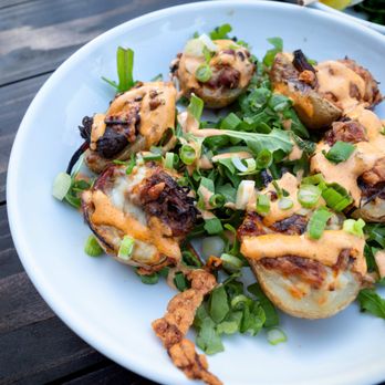 Onyx Bistro - Brisket Potato Skins - Wine Bars Near Me - Camarillo, California