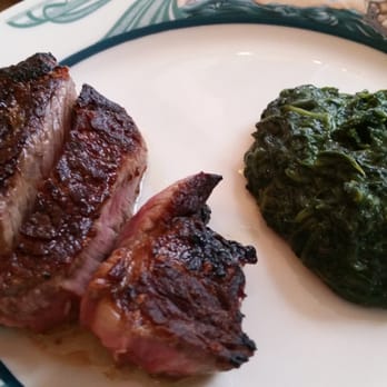 Peter Luger - Steak for 2 and Creamed Spinach side - Steakhouses Near Me - Brooklyn, New York