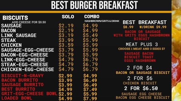 Menu photo 1 Best Burger Midland City, AL