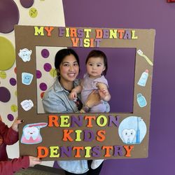 Renton Kids Dentistry - Our daughter first dental check up