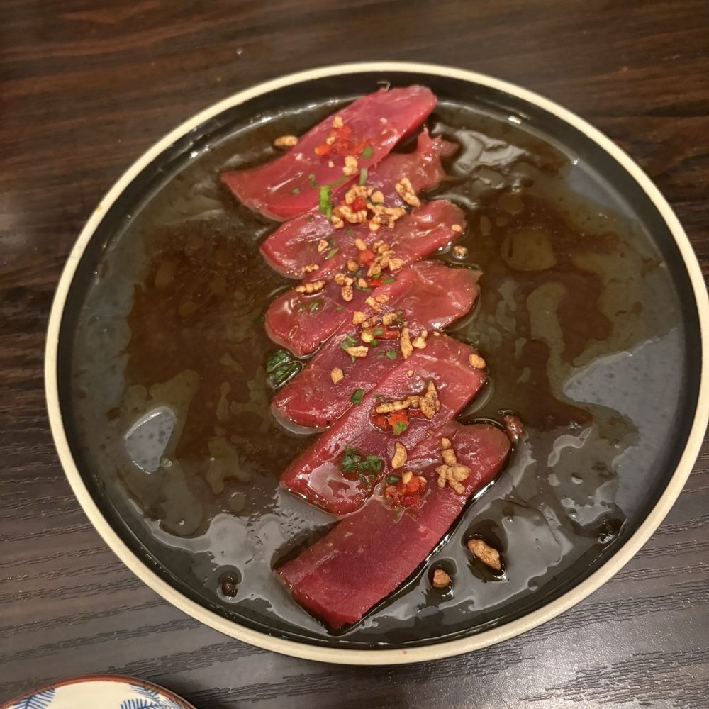 Bluefin tuna tiradito