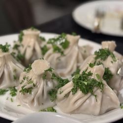 Khinkali Georgian dumplings