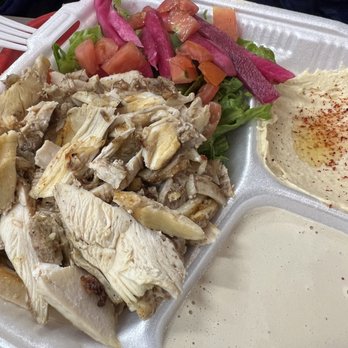 Zankou Chicken - Chicken Tarna Plate - Mediterranean Near Me - Thousand Oaks, California