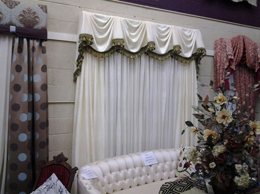 Valences & Window Treatments - Elevate Your Windows with Custom Valances & Treatments!
Add style, privacy, and charm to any room. From modern designs to classic elegance, our bespoke valances and window treatments are crafted to fit your taste and space perfectly.

Free consultations. Professional installation. Love your windows!