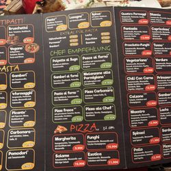 Maestro - Partial menu