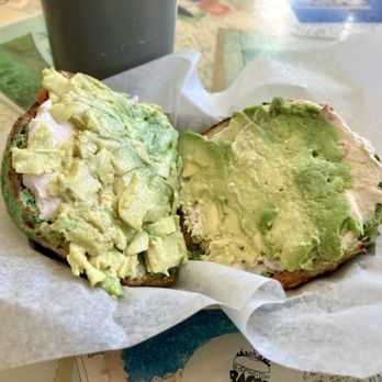 Bloomington Bagel Company - Avocado Toast w/ Smoked Nova Lox Schmear - Bagels Near Me - Bloomington, Indiana