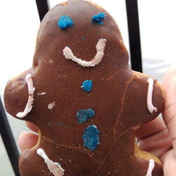 Mozart's Coffee Roasters - Gingerbread man cookie (mediocre taste) - Coffee & Tea Near Me - Austin, Texas