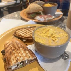Fuel - Panini and chicken tortilla soup