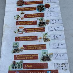 Birria El Jaliciense - Menu