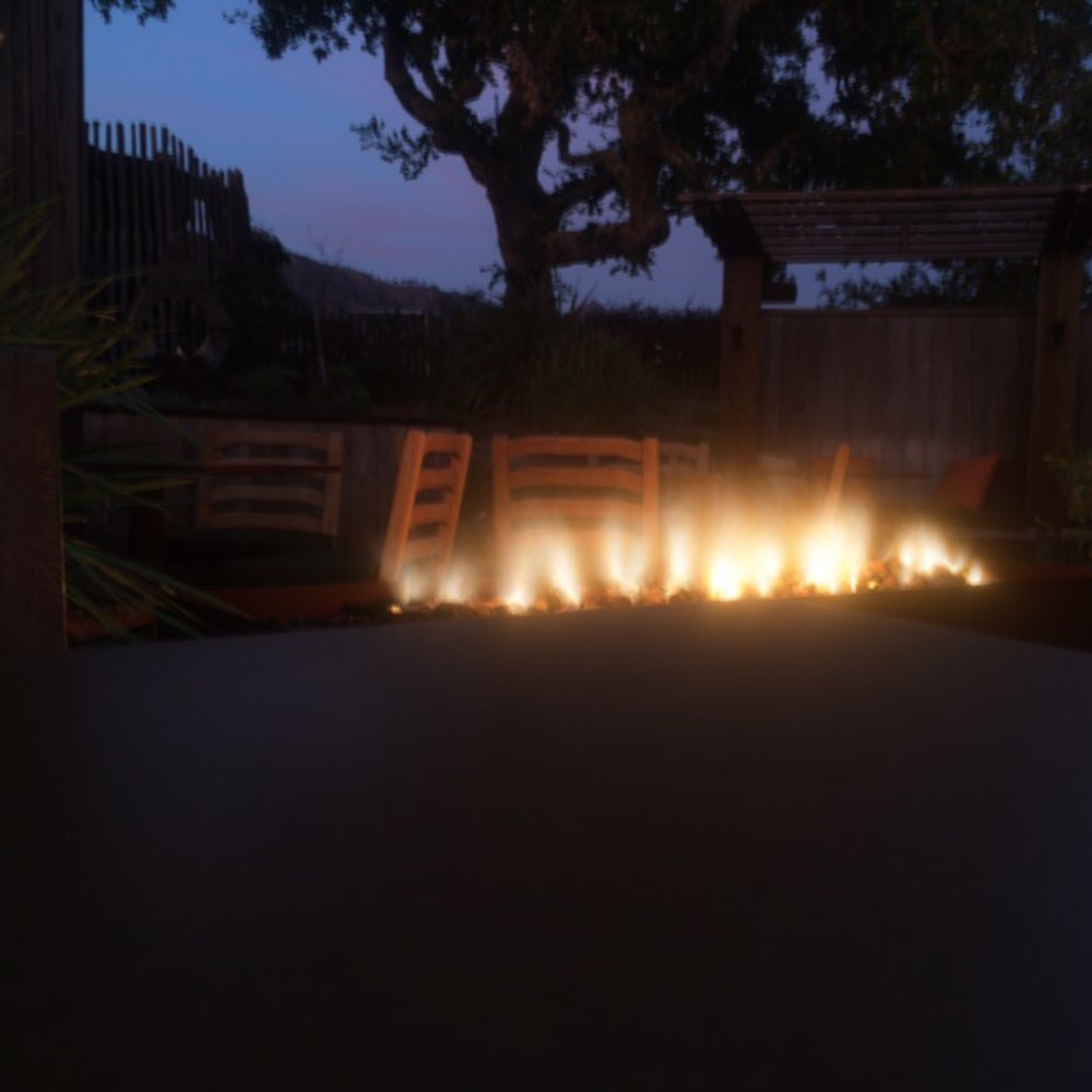 Post Ranch Inn - Fire pit on the terrace at night - Hotels Near Me - Big Sur, California Post Ranch Inn - Fire pit on the terrace at night - Hotels Near Me - Big Sur, California