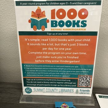 Summit County Public Library - Family reading initiatives! - Libraries Near Me - Frisco, Colorado