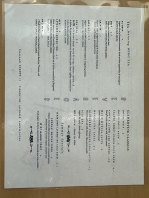 Menu photo 6 Cafe Clementine St. Petersburg, FL
