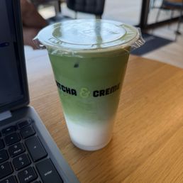 Earl Grey Matcha Latte