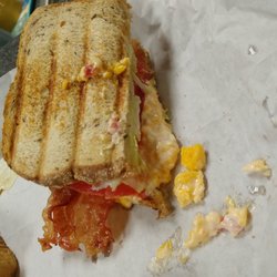 Sugar & Spice Cafe - Pimento Cheese BLT on rye