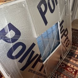 Pak Mail - Art was reinforced with styrofoam and cardboard. Glass was protected with film. Excellent packaging!!