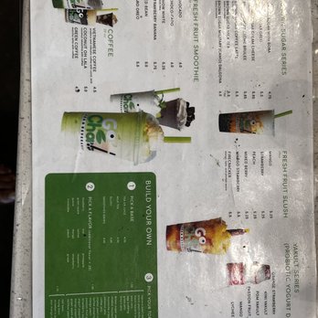 GoCha Tea and Beverages - Menu - Bubble Tea Near Me - Gladstone, Missouri