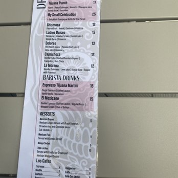 Little Tijuana - Menu - Lounges Near Me - Newark, New Jersey Little Tijuana - Menu - Lounges Near Me - Newark, New Jersey