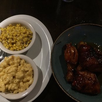 Bobby Q - Biltmore - Smoasted 1/2 Chicken with Mac and Cheese and Roasted Corn - Barbeque Near Me - Phoenix, Arizona