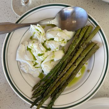 Cosmos Snack Bar - Burrata with Asparagus - Pizza Near Me - Reno, Nevada