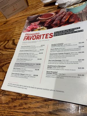 Menu photo 6 Famous Dave's Bar-B-Que El Paso, TX
