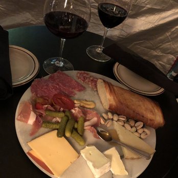 Covell - 2 Glasses of wine with the 3 meat and 3 cheese charcuterie board. - Wine Bars Near Me - Los Angeles, California Covell - 2 Glasses of wine with the 3 meat and 3 cheese charcuterie board. - Wine Bars Near Me - Los Angeles, California