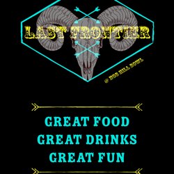 Last Frontier Restaurant - New menu cover/logo