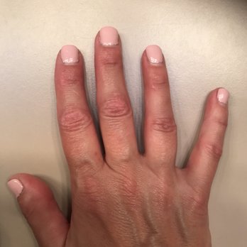 PT Nails - Cuticles are poorly done and polish is lumpy. - Nail Salons Near Me - Granger, Indiana