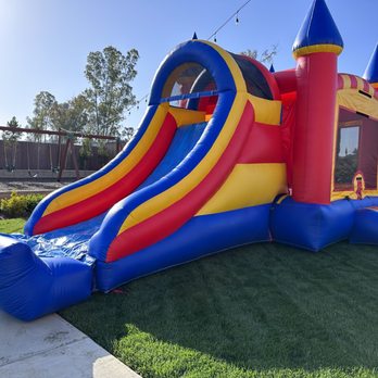 Grand Party Rentals - This is our 2in1 Slide Combo may be able to use wet. - Party Equipment Rentals Near Me - Calimesa, California Grand Party Rentals - This is our 2in1 Slide Combo may be able to use wet. - Party Equipment Rentals Near Me - Calimesa, California