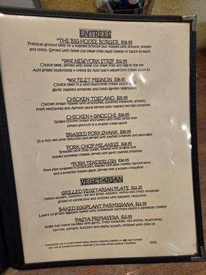 Menu photo 3 Cristof's on McGregor Fort Myers, FL