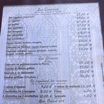 Elyssa - 5/7/26 FYI. Menu - Moroccan Near Me - Marseille, 13 Elyssa - 5/7/26 FYI. Menu - Moroccan Near Me - Marseille, 13