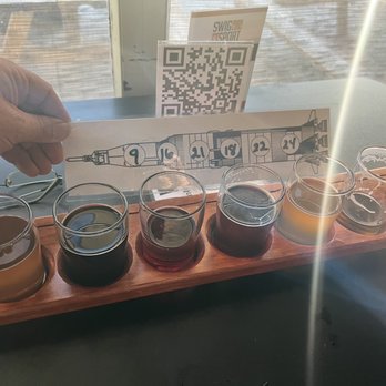 Launch Pad Brewery - The flights come with 6 choices of 5oz each. - Breweries Near Me - Aurora, Colorado
