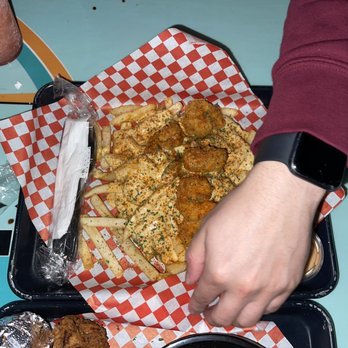 Down South Cajjun Eats - Loaded CaJJun Swamp Fries - Cajun/Creole Near Me - Pflugerville, Texas Down South Cajjun Eats - Loaded CaJJun Swamp Fries - Cajun/Creole Near Me - Pflugerville, Texas