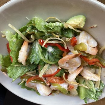 Moab Brewery - Shrimp Fajita Salad - American Near Me - Moab, Utah Moab Brewery - Shrimp Fajita Salad - American Near Me - Moab, Utah