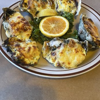 Mike's Bar & Crab House - Oyster Rockefeller - Seafood Near Me - Riva, Maryland