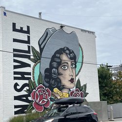 Cow Girl Mural