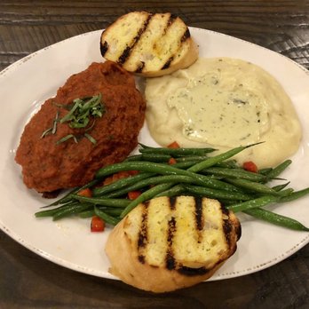 The '401 - Meat loaf and whipped potatoes with a mushroom cream sauce was amazing!!! - American Near Me - Bellaire, Texas The '401 - Meat loaf and whipped potatoes with a mushroom cream sauce was amazing!!! - American Near Me - Bellaire, Texas