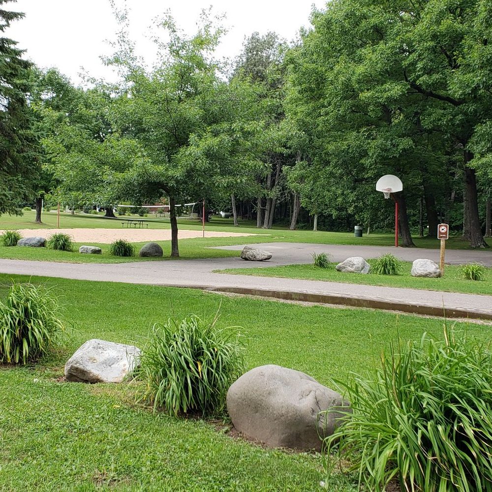 Veterans Memorial Park - pics of the common area around the lake - Campgrounds Near Me - Deerbrook, Wisconsin